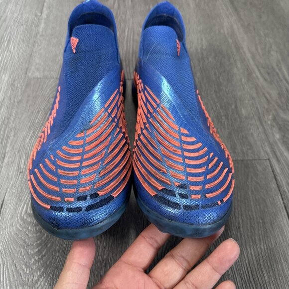 Adidas Predator Edge.1 TF Sapphire Edge Cleats Blue Turbo GW9997 Men Size 6.5 main image 6